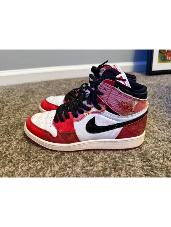 Other - Air Jordan 1 Retro High OG Spider-Man Sneakers Youth 6.5
